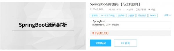 Java进阶课程：马士兵SpringBoot源码解析，看懂底层逻辑-乐学教程网