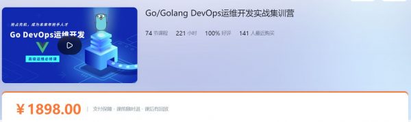 Golang DevOps运维开发实战集训营，Go语言培训教程下载-乐学教程网