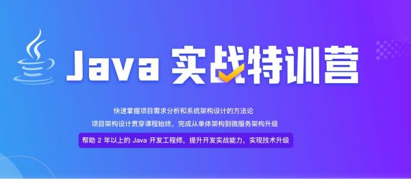 Java项目实战营第6期，Java进阶能力提升视频课程-乐学教程网